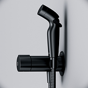 Гигиенический душ со смесителем AM.PM X-Joy F0H85A522 Черный-3