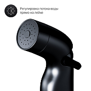 Гигиенический душ со смесителем AM.PM X-Joy F0H85A522 Черный-6