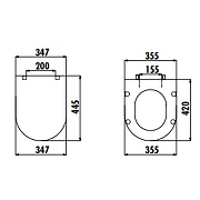 Комплект унитаза Creavit Free FE322-11CB00E-0000+KC0103.03.0000E с сиденьем Микролифт и инсталляцией Alcaplast Sadroмodul AM101/1120-0001+M70 с Белой клавишей смыва-18