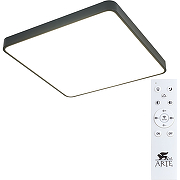 Потолочный светильник Artelamp Scena A2669PL-1BK Белый Черный-1