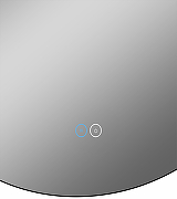 Зеркало Континент Ajour D 645 ЗЛП2292 с подсветкой с сенсорным выключателем с подогревом-4
