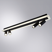 Потолочный светильник Artelamp Tommy A2607PL-30BK Черный Белый-1