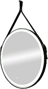 Зеркало Континент Millenium D 500 ЗЛП985 с подсветкой Черное с сенсорным выключателем-2