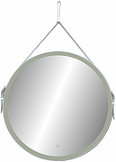 Зеркало Континент Millenium D 800 ЗЛП1706 с подсветкой Белое с сенсорным выключателем-1
