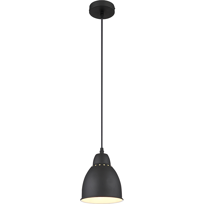 цена Подвесной светильник Artelamp Braccio A2054SP-1BK Черный