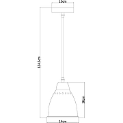 Подвесной светильник Artelamp Braccio A2054SP-1BK Черный-2