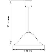 Подвесной светильник Artelamp Cucina A3421SP-1WH Белый-3