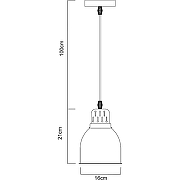 Подвесной светильник Artelamp Eurica A4248SP-1BK Черный-2