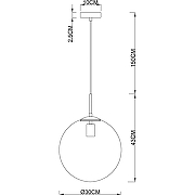 Подвесной светильник Artelamp Volare A1562SP-1PB Белый Полированная медь-2