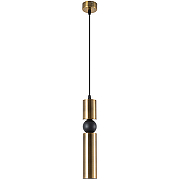 Подвесной светильник Artelamp Ran A3162SP-1PB Полированная медь Черный