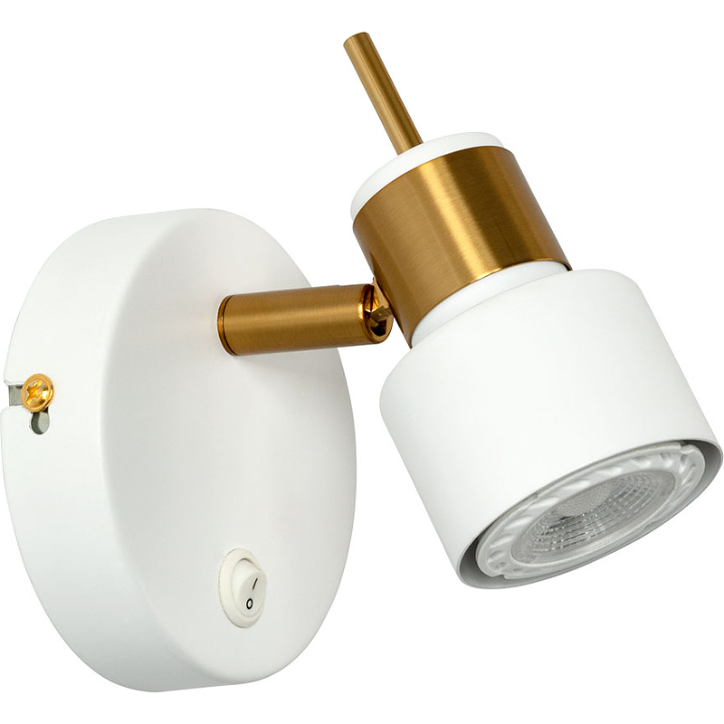 Настенный светильник Artelamp Almach A1906AP-1WH Белый