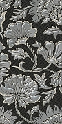 Керамический декор Нефрит Керамика Катрин черный  04-01-1-10-03-04-1451-0 25х50 см
