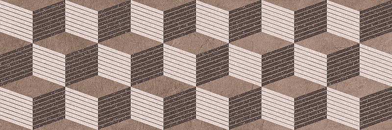 Керамический декор Нефрит Керамика Кронштадт коричневый 04-01-1-17-03-15-2222-0 20х60 см