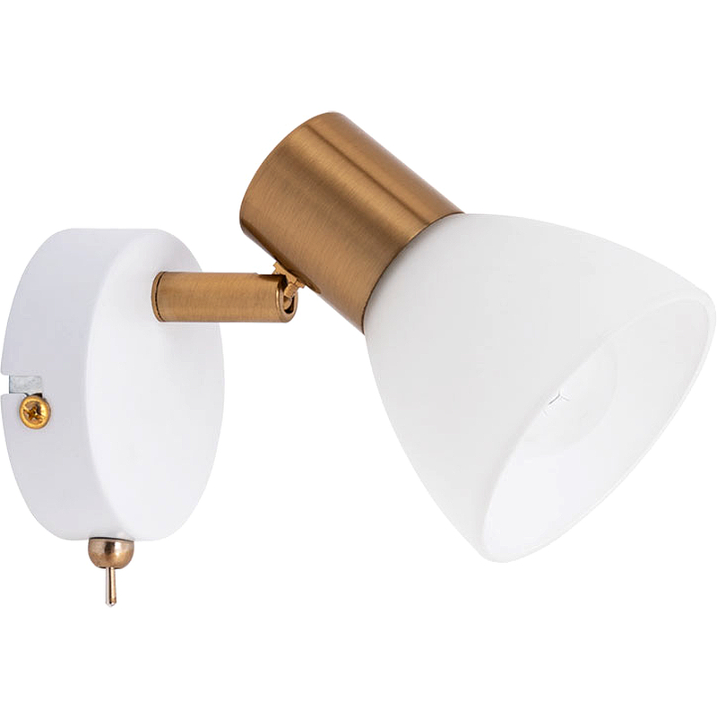 Настенный светильник Artelamp Falena A3117AP-1WH Белый