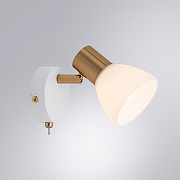 Настенный светильник Artelamp Falena A3117AP-1WH Белый-2