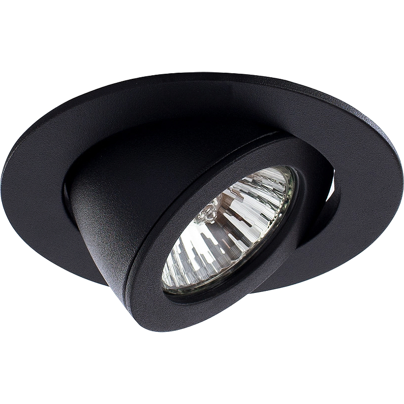 Встраиваемый светильник Artelamp Accento A4009PL-1BK Черный встраиваемый светильник artelamp accento a3217pl 1bk черный