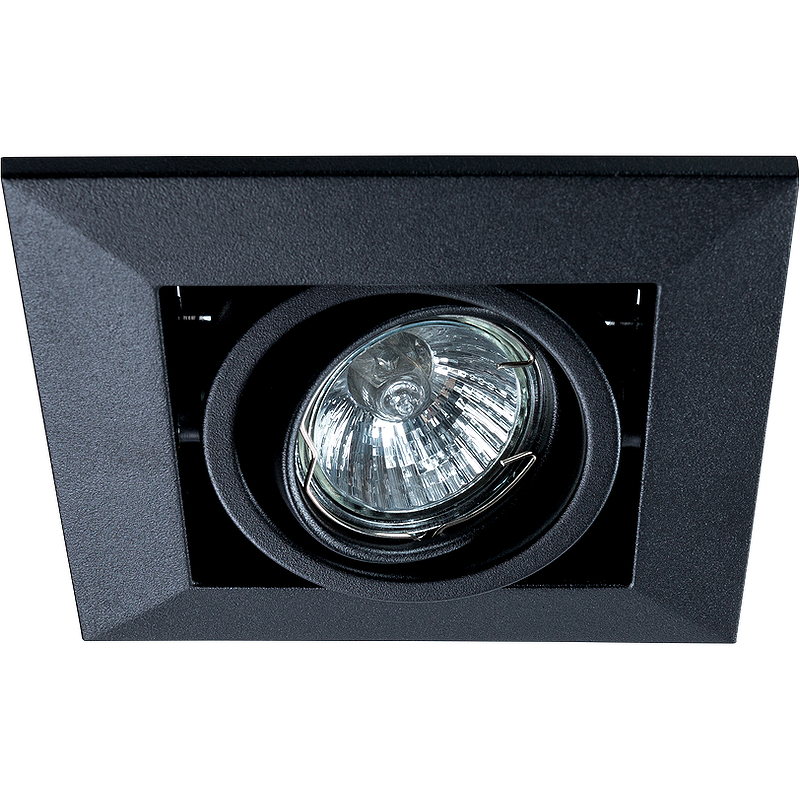 Встраиваемый светильник Artelamp Cardani piccolo A5941PL-1BK Черный