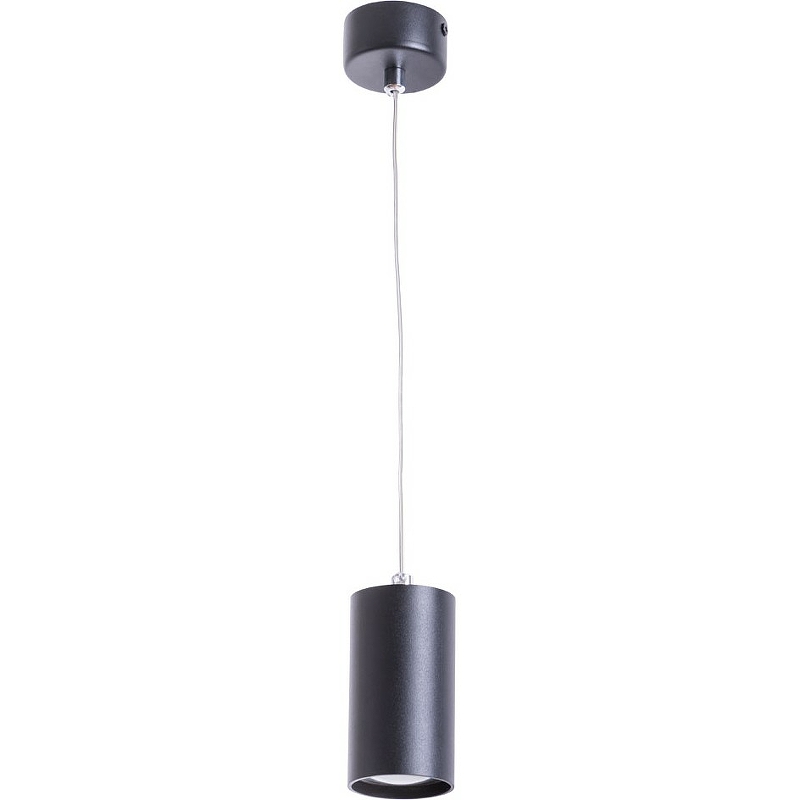 Подвесной светильник Artelamp Canopus A1516SP-1BK Черный светильник подвесной arte lamp canopus gu10 35 вт 1 кв м a1516sp 1gy