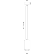 Подвесной светильник Artelamp Canopus A1516SP-1BK Черный-3