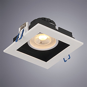 Встраиваемый светильник Artelamp Grado A2905PL-1WH Белый-1