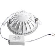 Встраиваемый светильник Artelamp Riflessione A7012PL-1WH Белый-1