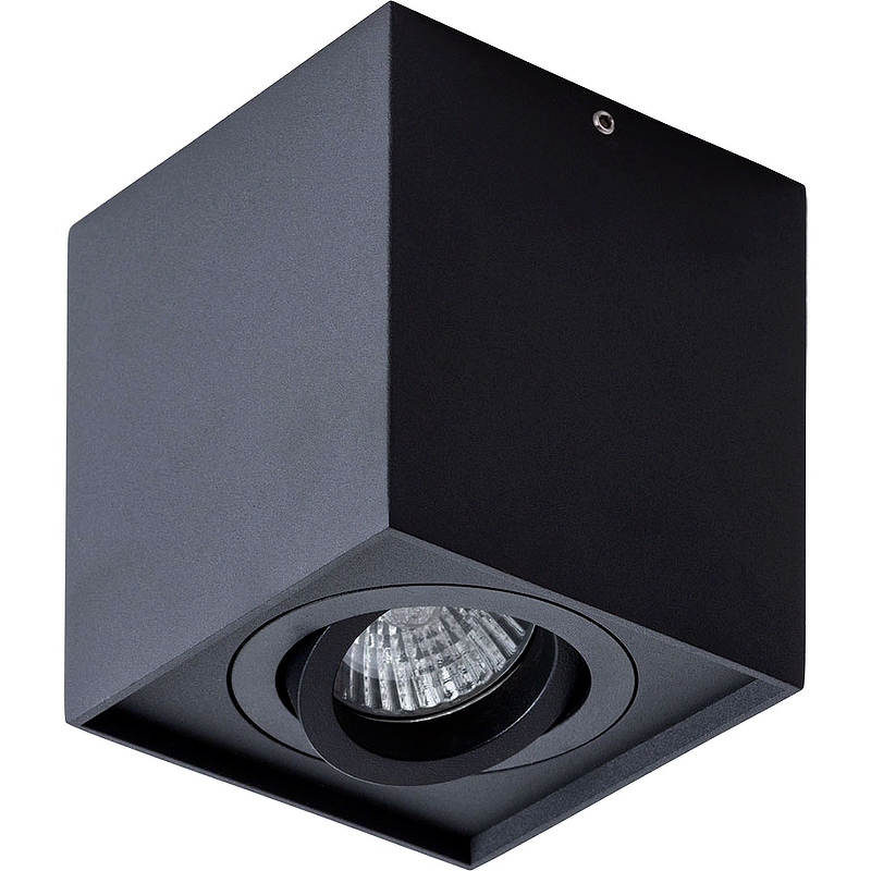 Потолочный светильник Artelamp Factor A5544PL-1BK Черный спот экономсвет 86001 1bk gd gu10 1x60вт цвет чёрный