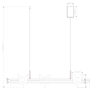 Подвесной светильник Artelamp Darcy A2187SP-1GO Золото-4