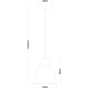 Подвесной светильник Artelamp Braccio A2054SP-1AB Античная бронза-1