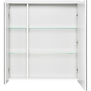 Зеркальный шкаф STWORKI Хельсинки 80 1A231602HI010 с подсветкой Белый глянец-3