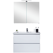 Зеркальный шкаф Orans BC-4023W 60 4023600W с подсветкой Белый глянец-3
