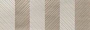 Керамическая плитка Porcelanite Dos 9542 Sakai Taupe Relieve Kimura PCD000045 настенная 30х90 см