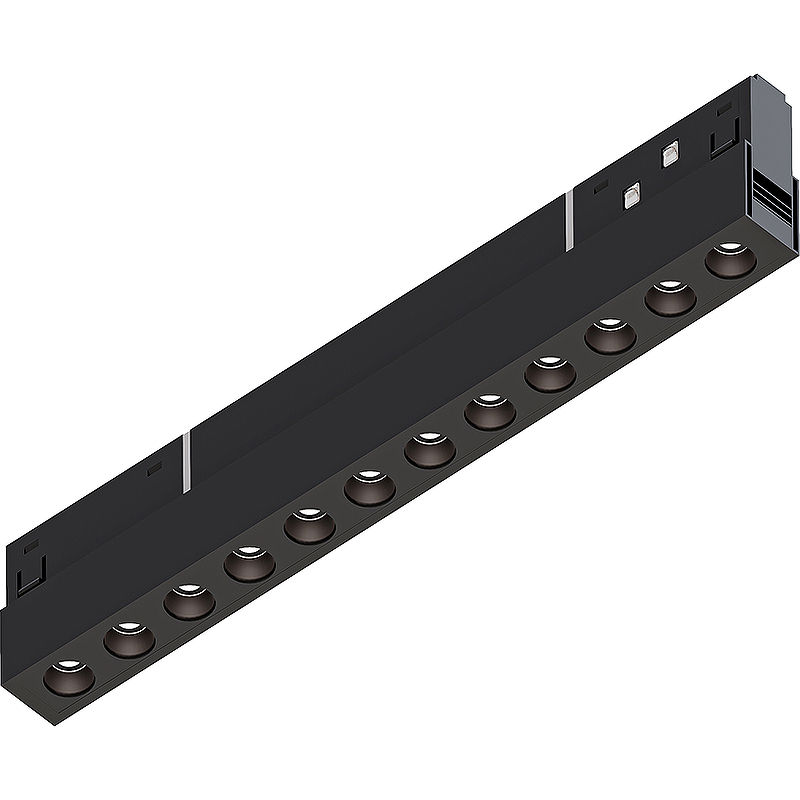 Трековый светильник Artelamp Expert A5724PL-1BK Черный