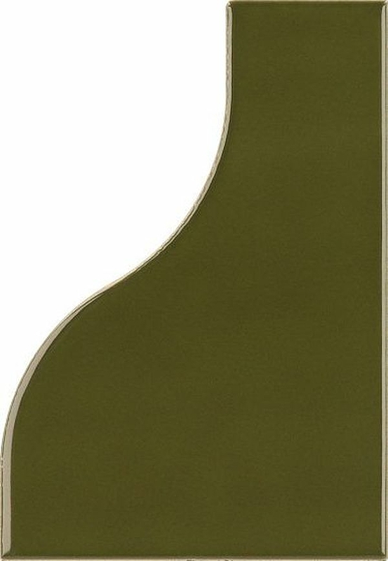 Керамическая плитка Equipe Curve Garden Green 28850 настенная 8,3х12 см керамическая плитка equipe curve black 28849 настенная 8 3х12 см