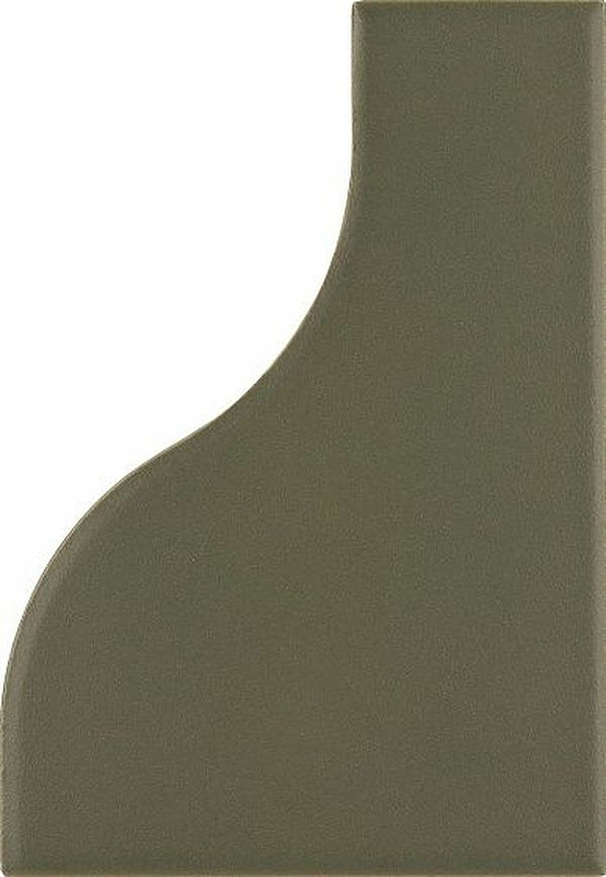 Керамическая плитка Equipe Curve Garden Green Matt 28862 настенная 8,3х12 см керамическая плитка equipe curve black matt 28861настенная 8 3х12 см