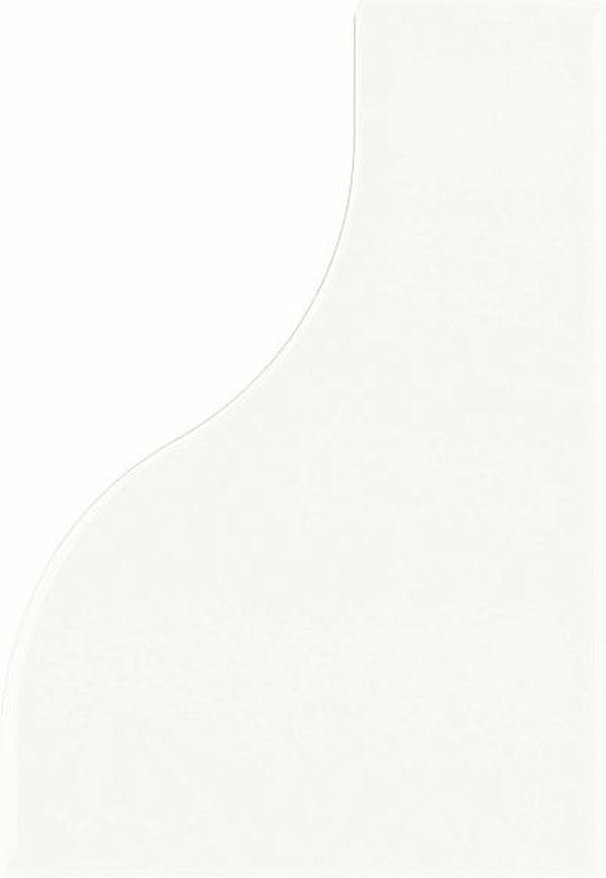 Керамическая плитка Equipe Curve White 28844 настенная 8,3х12 см