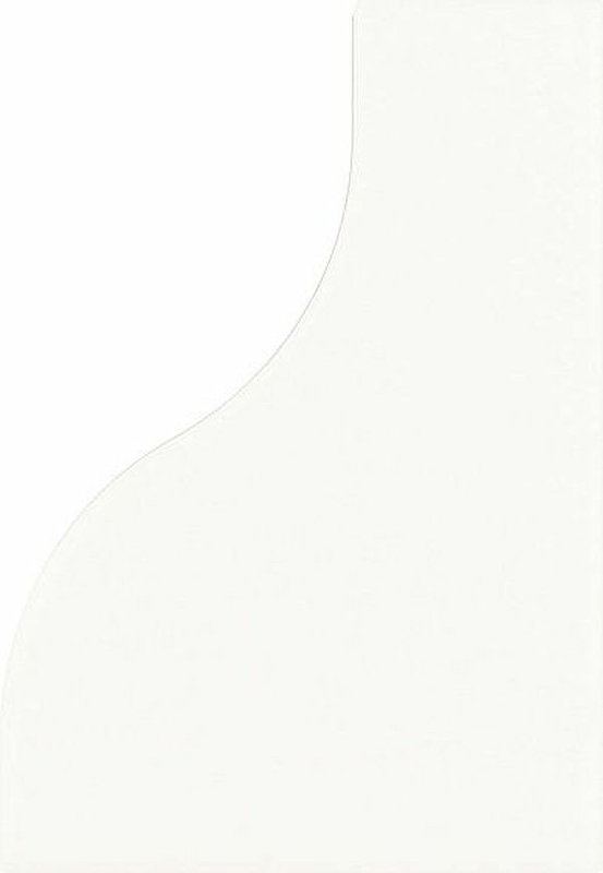 Керамическая плитка Equipe Curve White Matt 28856 настенная 8,3х12 см