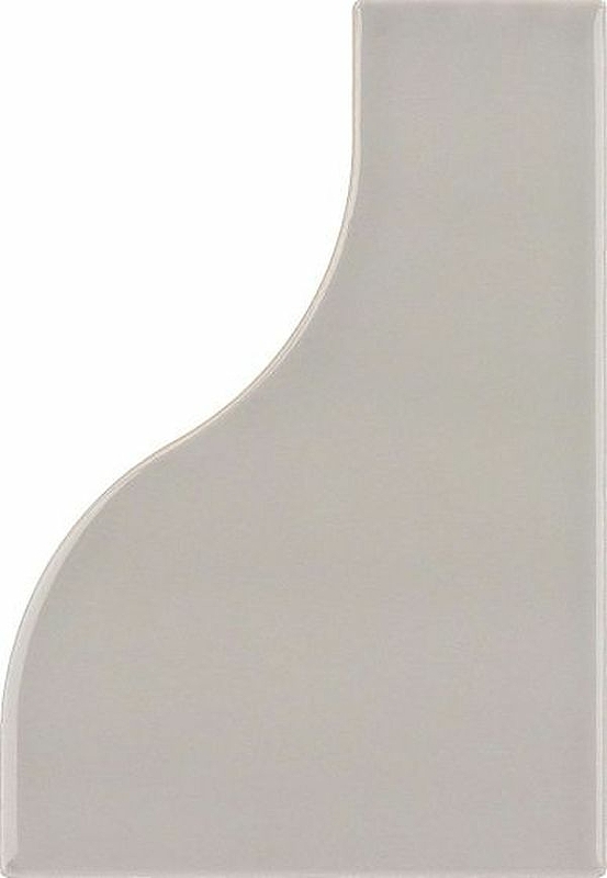 Керамическая плитка Equipe Curve Grey 28845 настенная 8,3х12 см керамическая плитка equipe rhombus wall dark grey настенная 15 2х26 3 см