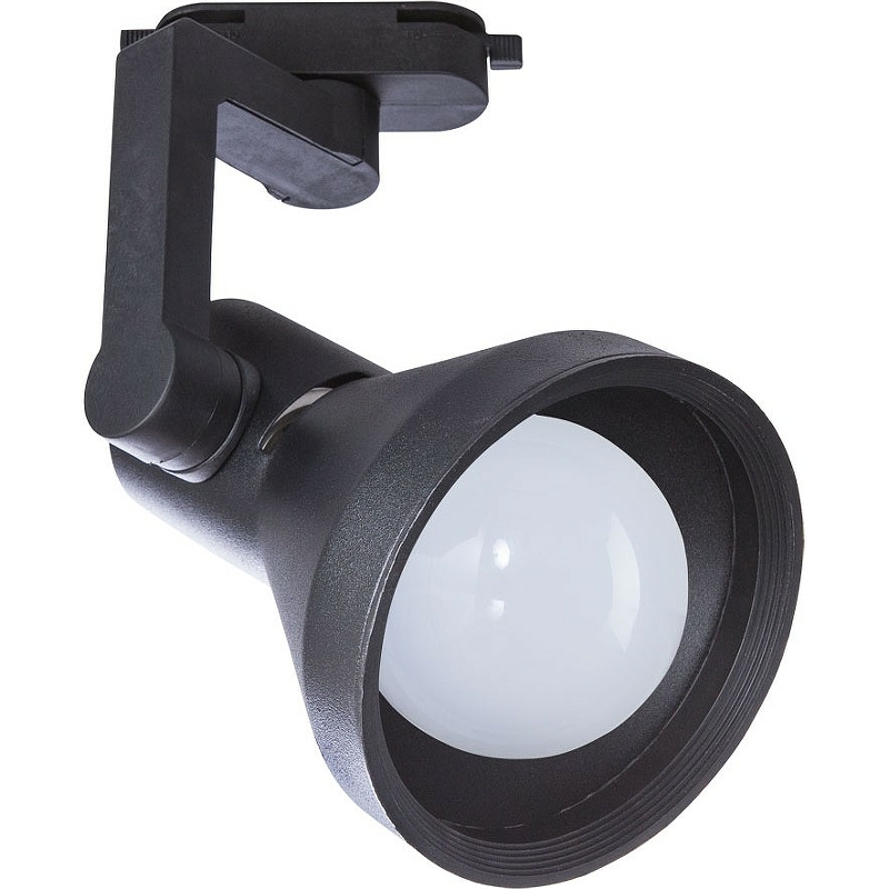 Трековый светильник Artelamp Nido A5108PL-1BK Черный светильник трековый artelamp a1412pl 1bk
