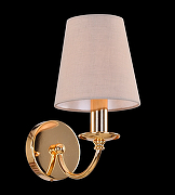 Настенный светильник Crystal Lux Camila AP1 Gold Бежевый Золото-1