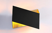 Настенный светильник Crystal Lux CLT 012 BL-GO V-2 Черный Золото-1