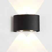 Настенный светильник Crystal Lux CLT 023W2 BL Черный-1