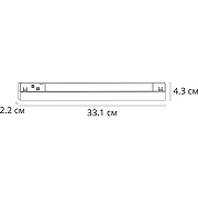 Трековый светильник Artelamp Linea A4665PL-1WH Белый-2