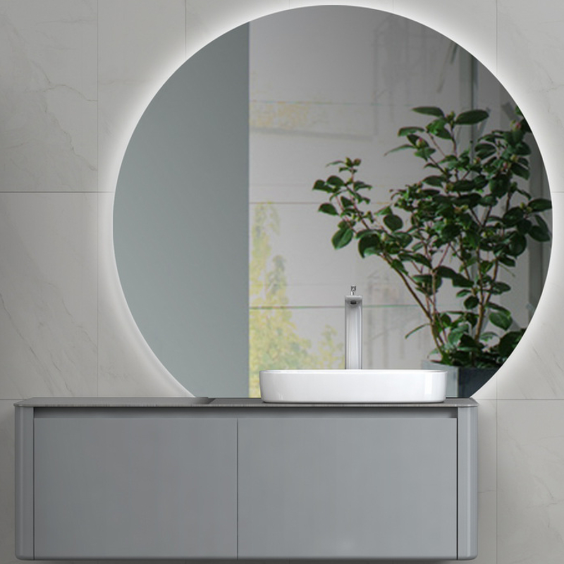 Комплект мебели для ванной Black&White Universe U915.1200 R 120 R 9151200R подвесной Glossy light grey
