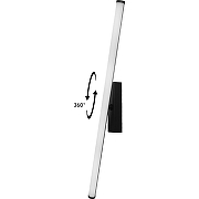 Настенный светильник Crystal Lux CLT 119W800 BL Белый Черный-1
