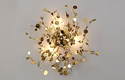 Настенный светильник Crystal Lux Garden AP-PL3 D400 Gold Золото-2