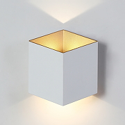 Настенный светильник Crystal Lux CLT 227W WH-GO Белый Золото-1