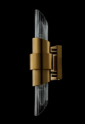 Настенный светильник Crystal Lux Justo AP2 Brass Прозрачный Латунь-2