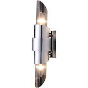 Настенный светильник Crystal Lux Justo AP2 Chrome Прозрачный Хром