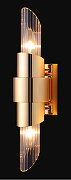Настенный светильник Crystal Lux Justo AP2 Gold Прозрачный Золото-1