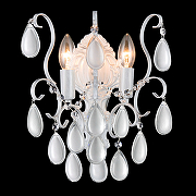 Настенный светильник Crystal Lux Sevilia AP2 Silver Белый Серебро-1
